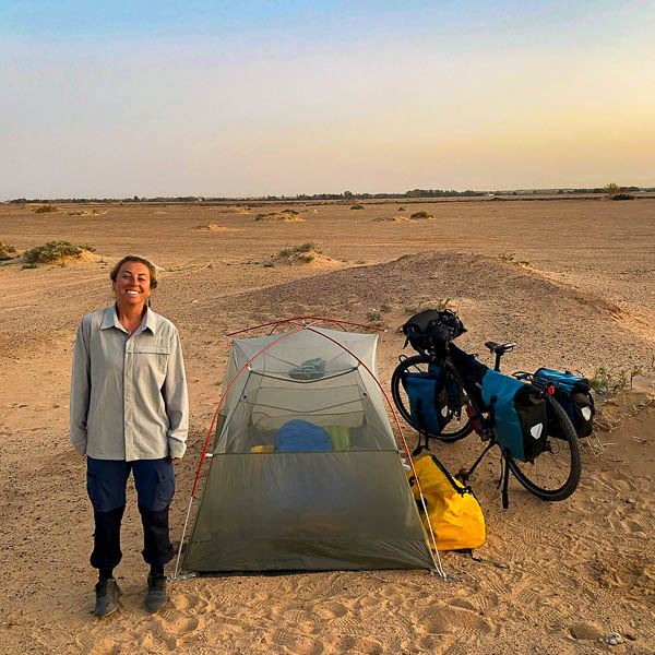 Steph Devery spent over 2 years cycle touring through 40 countries