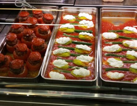 Farces - traditional food of stuffed vegetables